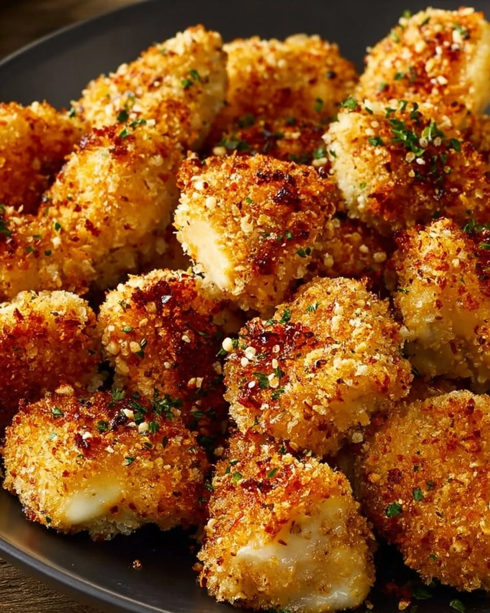 Air Fryer Ranch-Crusted Chicken Bites