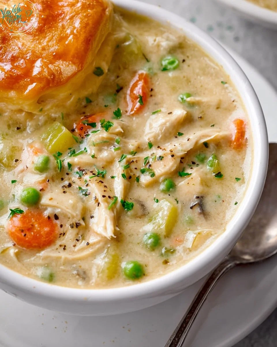 Chicken Pot Pie Soup Recipe