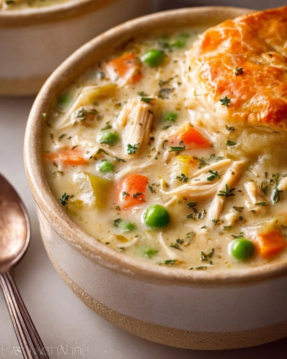Chicken Pot Pie Soup Recipe