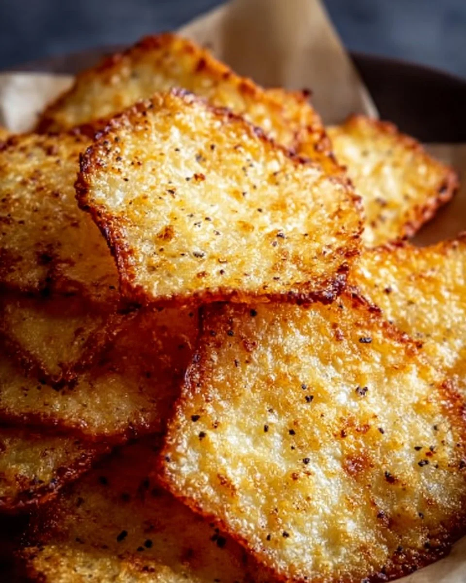 Cottage Cheese Chips Recipe