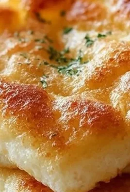 Light and fluffy cottage cheese cloud bread ready to serve.