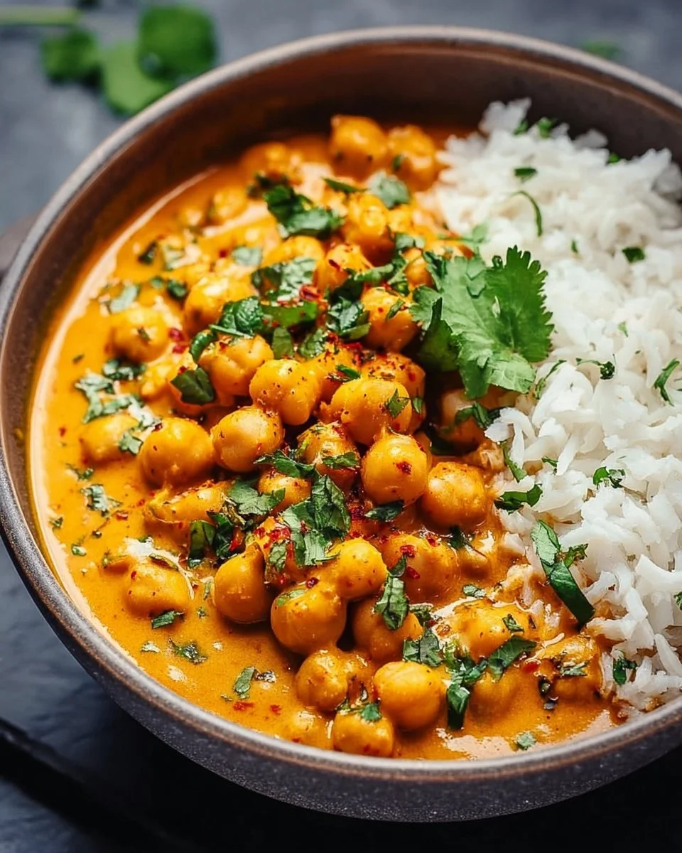 Creamy Coconut Chickpea Curry