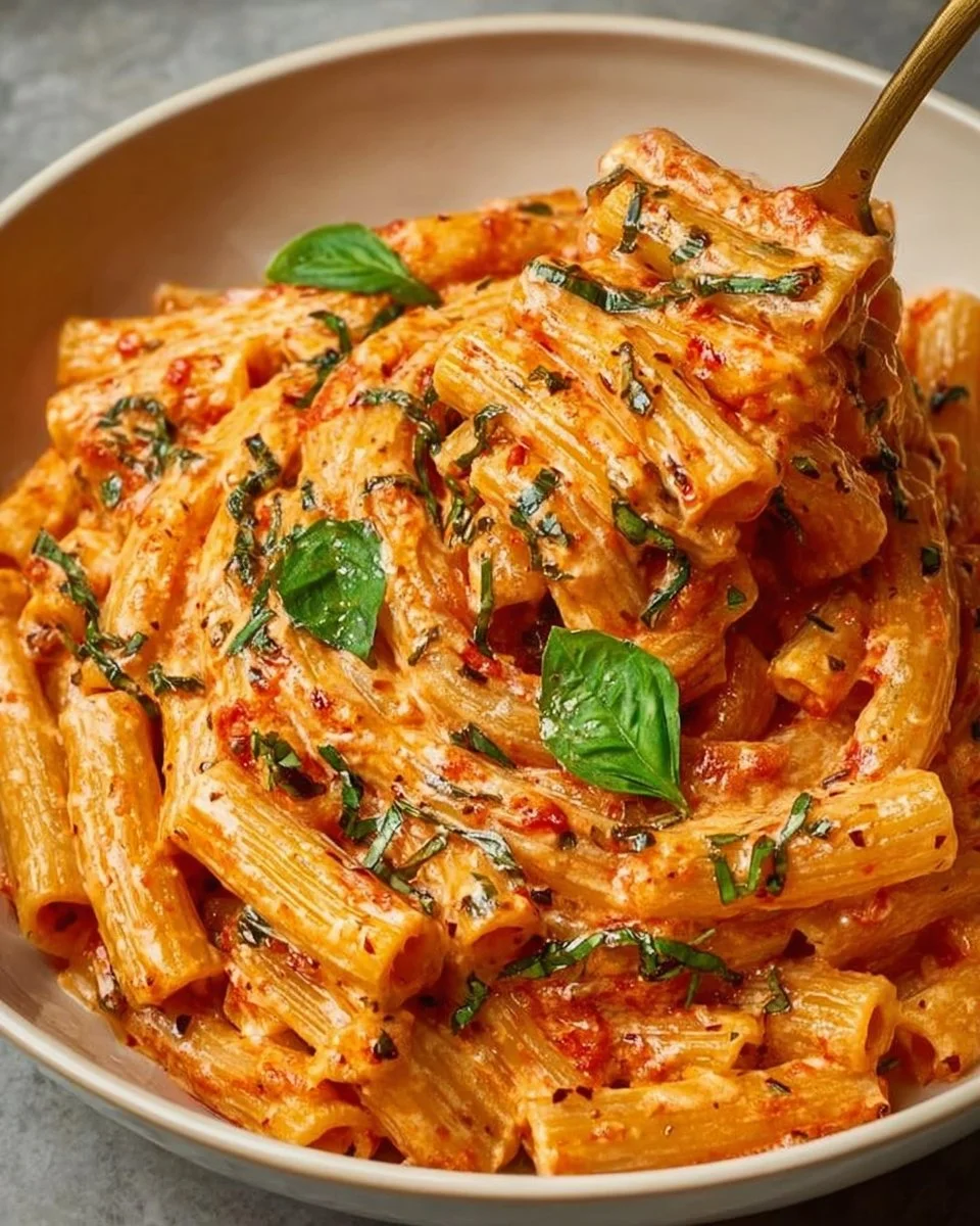Creamy Tomato Garlic Pasta