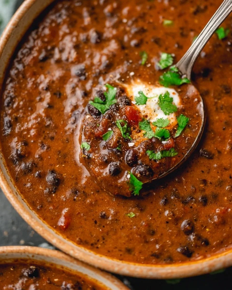 Hearty Black Bean Soup