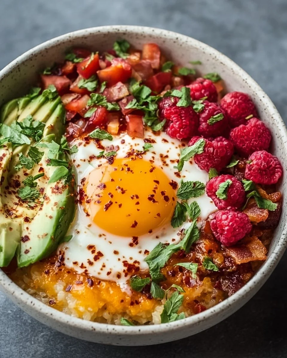 High Protein Breakfast Bowls