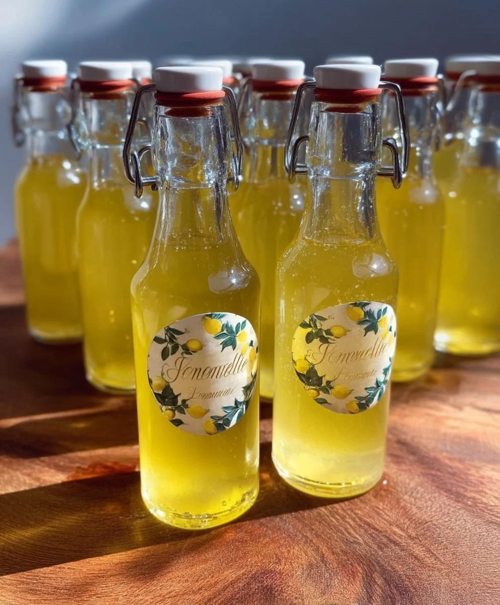 Homemade Limoncello