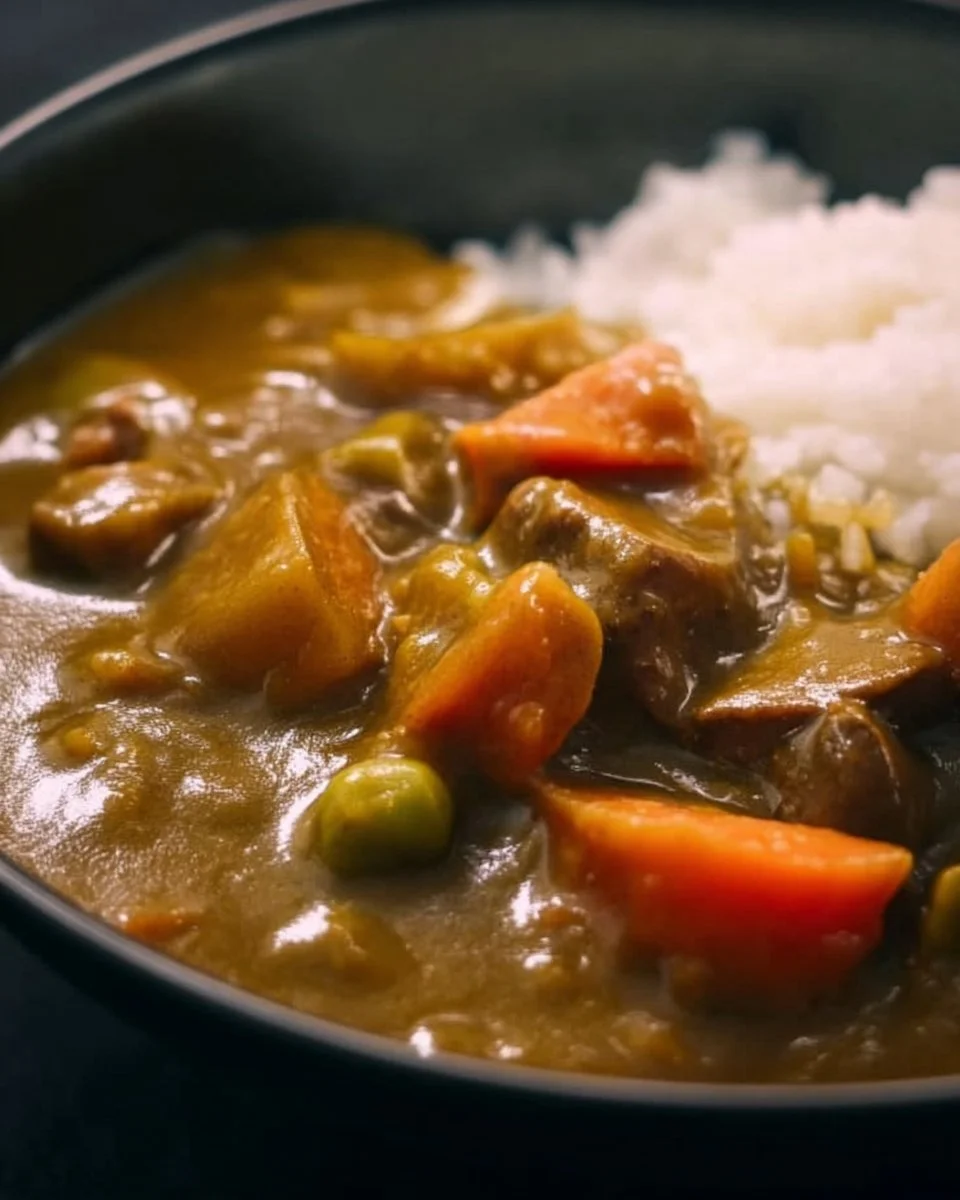 Japanese Curry on Rice
