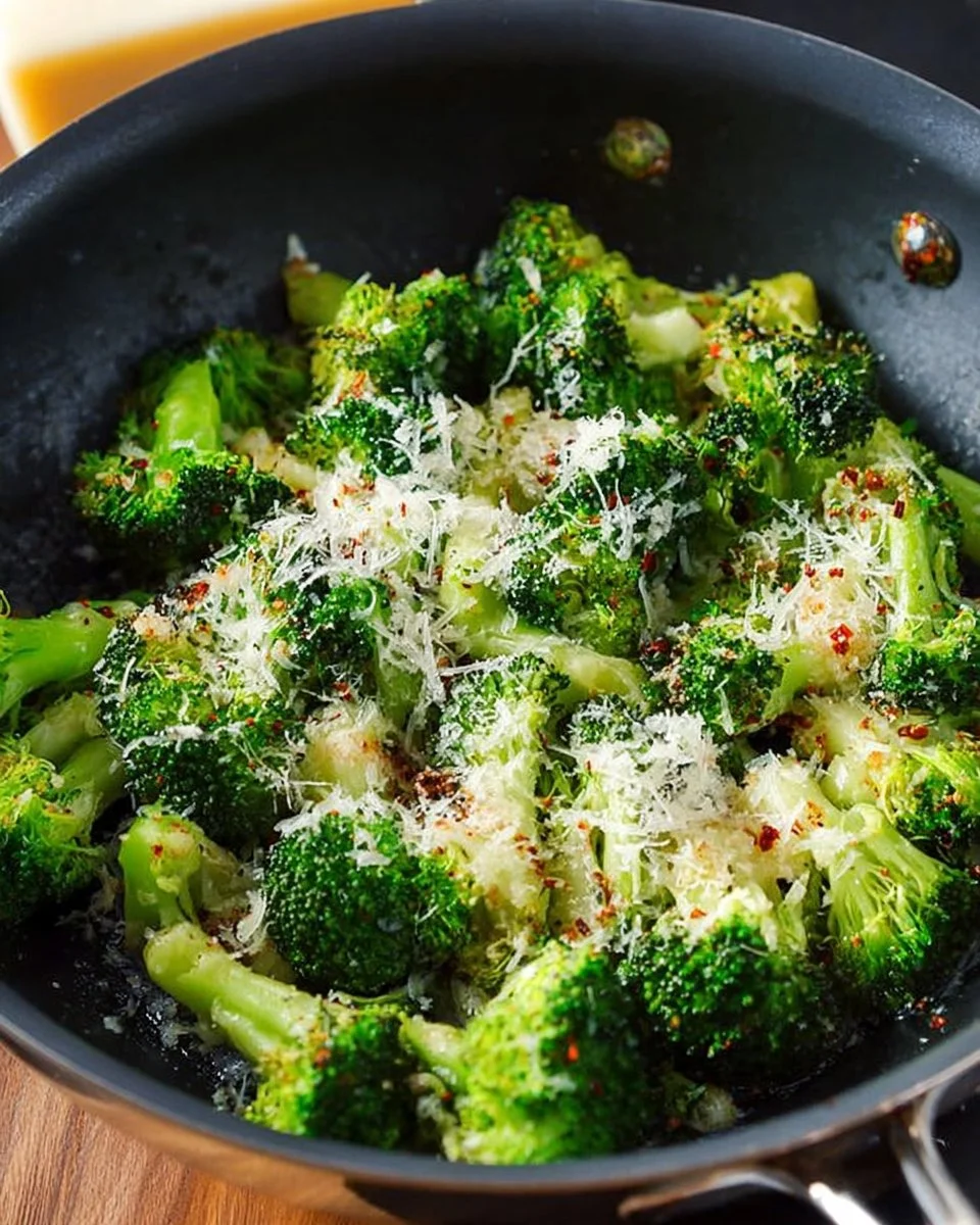 Longhorn Garlic Parmesan Broccoli