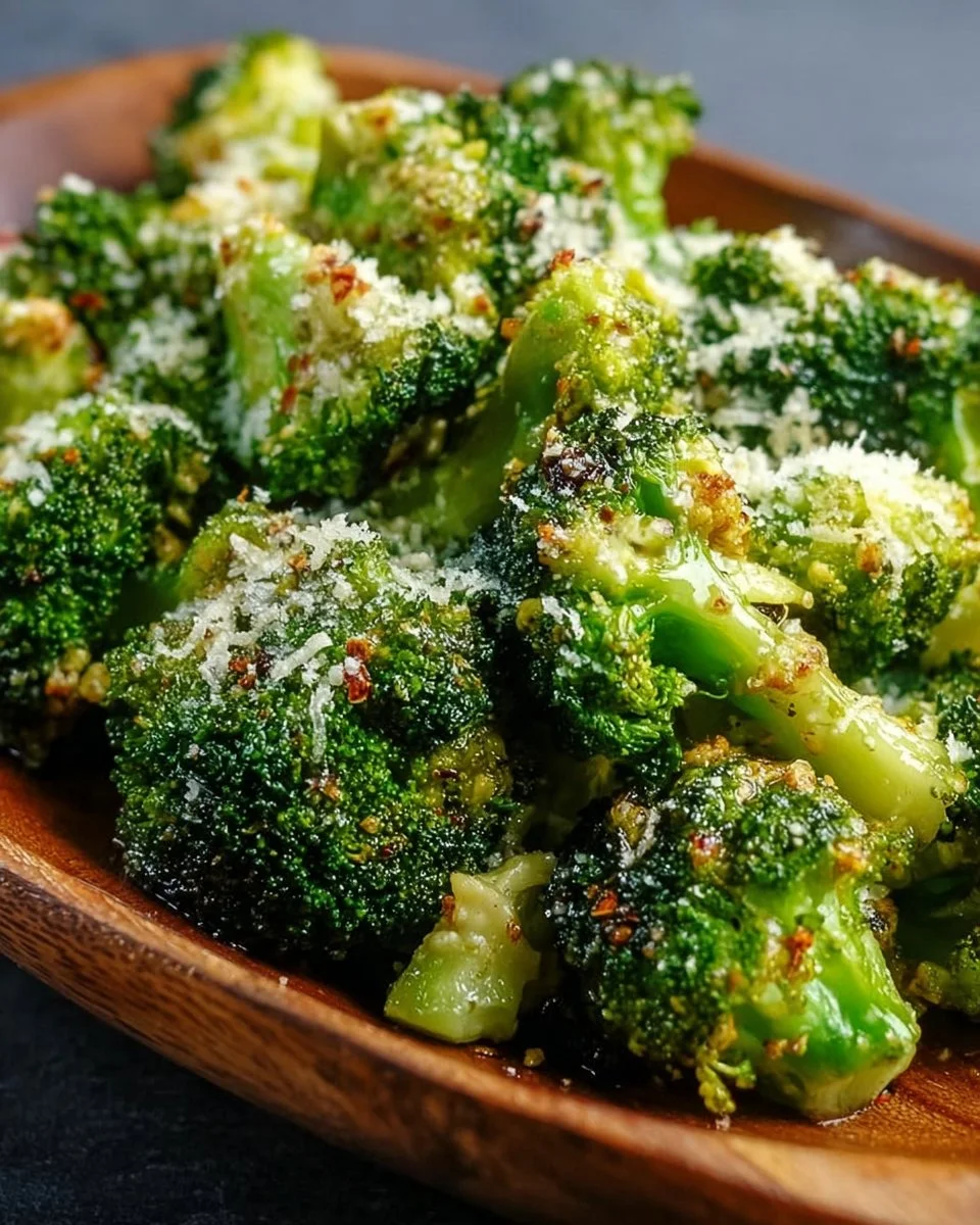 Longhorn Garlic Parmesan Broccoli