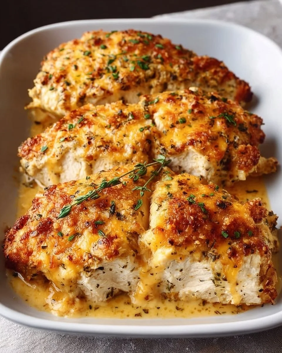 4-Ingredient Ranch Chicken Bake: Effortless Dinner Perfection