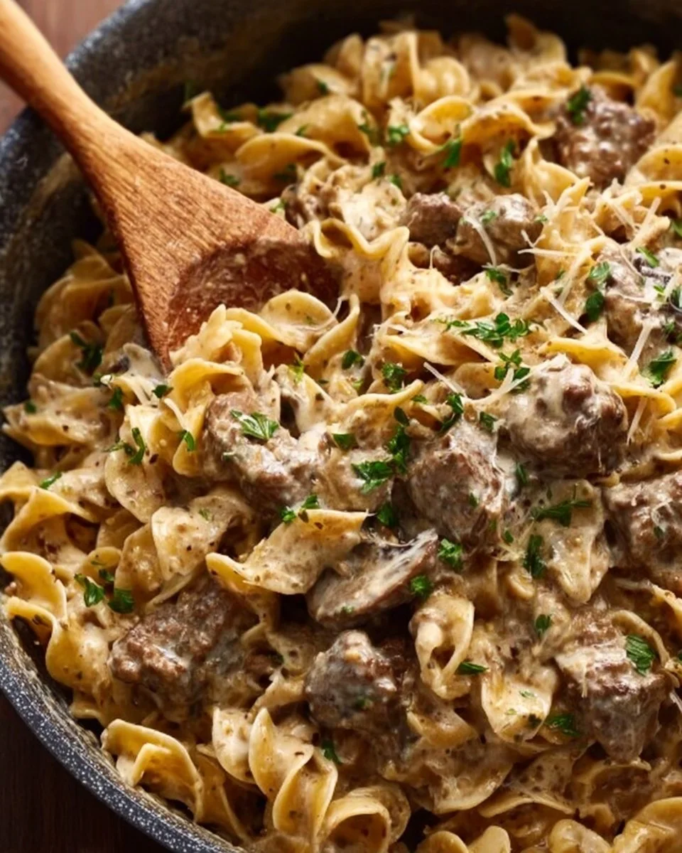 Beef Stroganoff