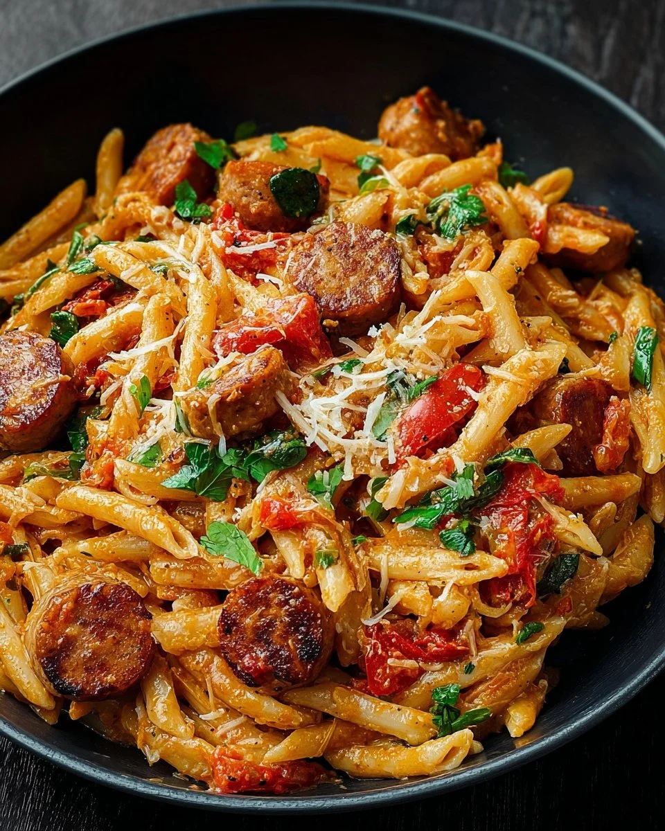 Cajun Sausage Pasta