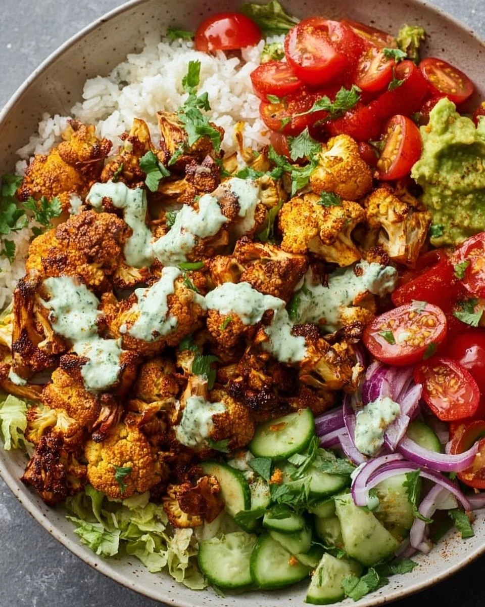 Cauliflower Shawarma Bowls