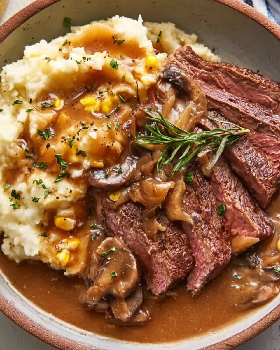 Classic Round Steak and Gravy