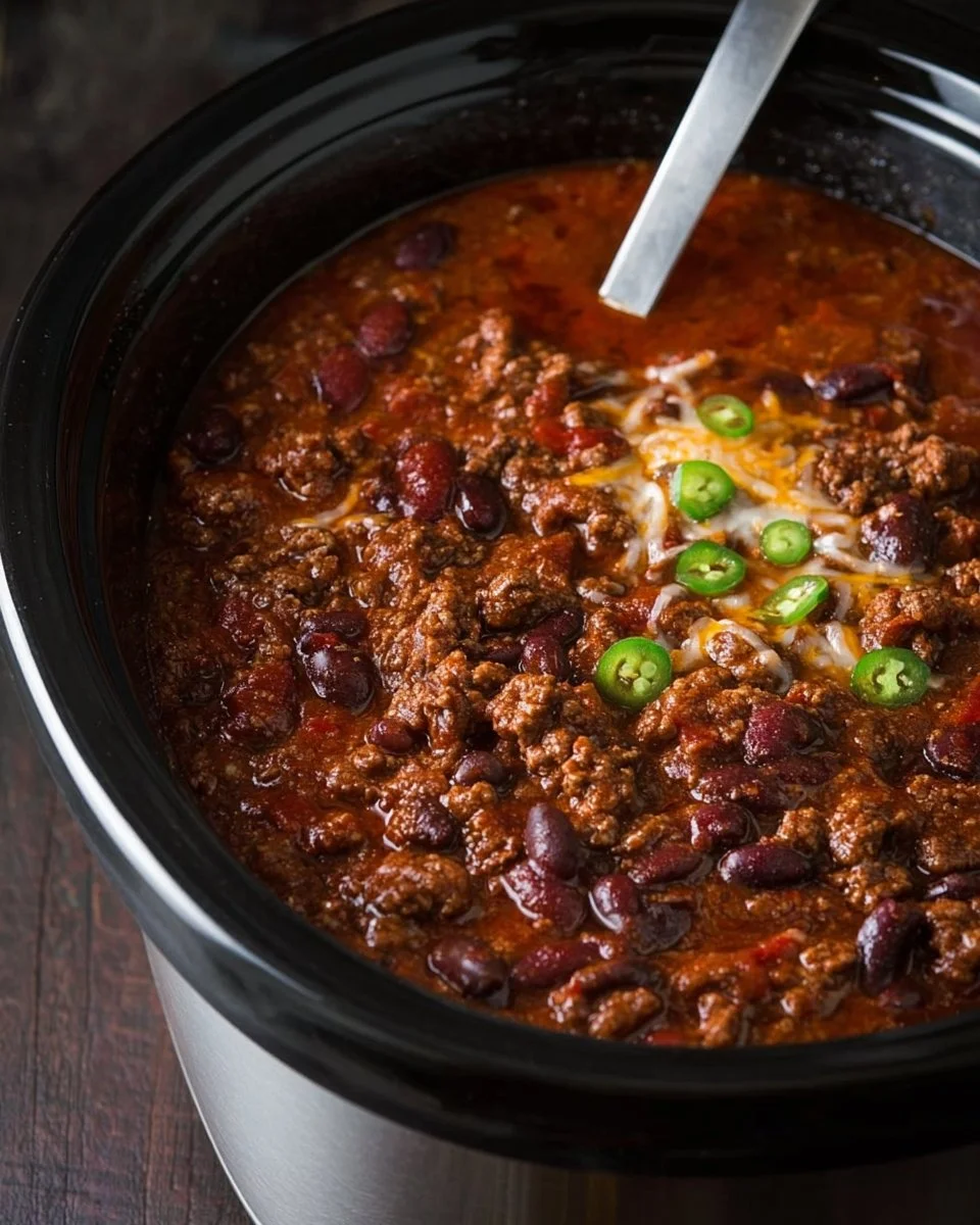 Classic Slow Cooker Chili Recipe