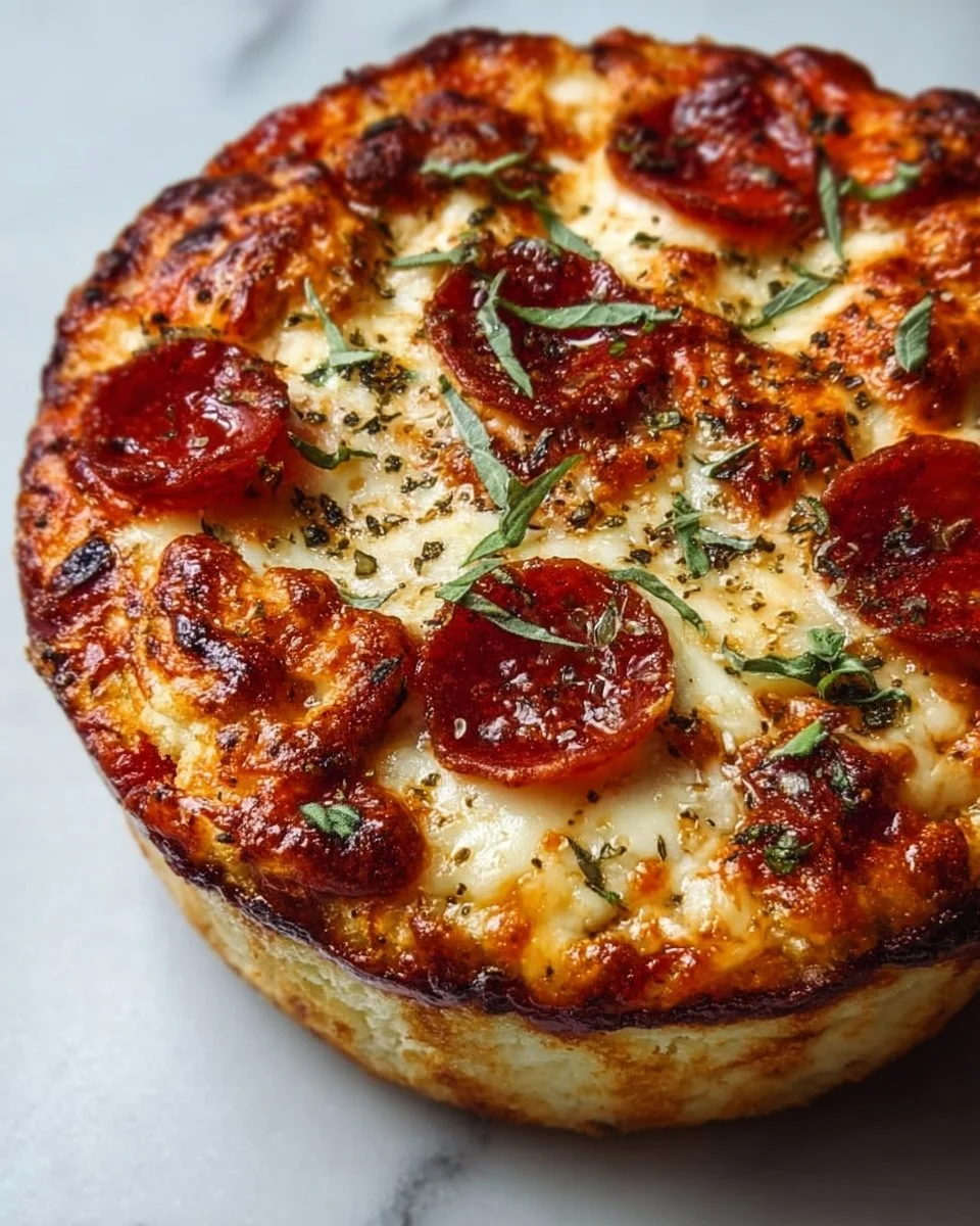 Cottage Cheese Pizza Bowl