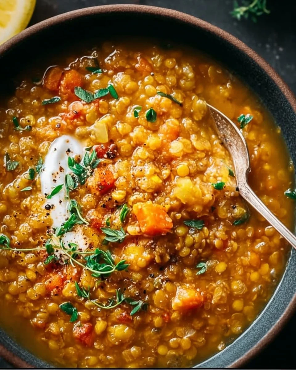 Cozy Anti-Inflammatory Lentil Soup