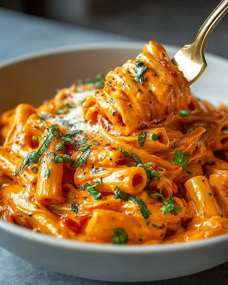 Creamy Tomato Garlic Pasta