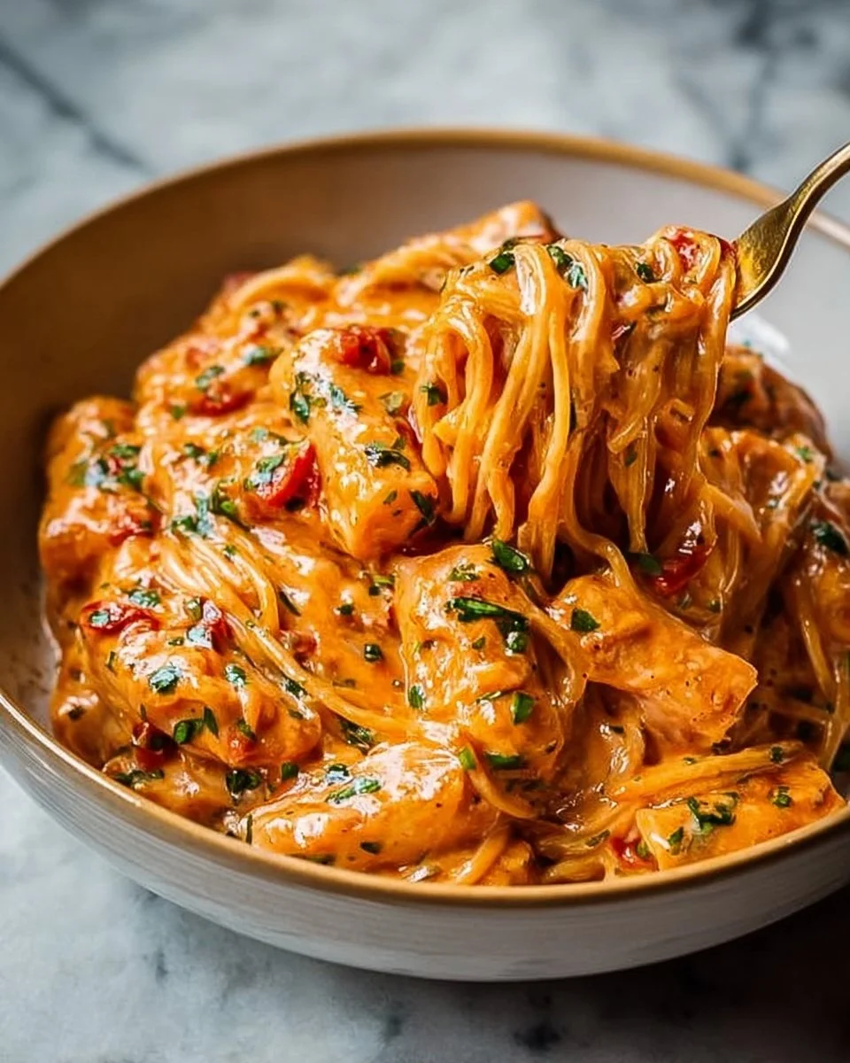 Creamy Tomato Garlic Pasta