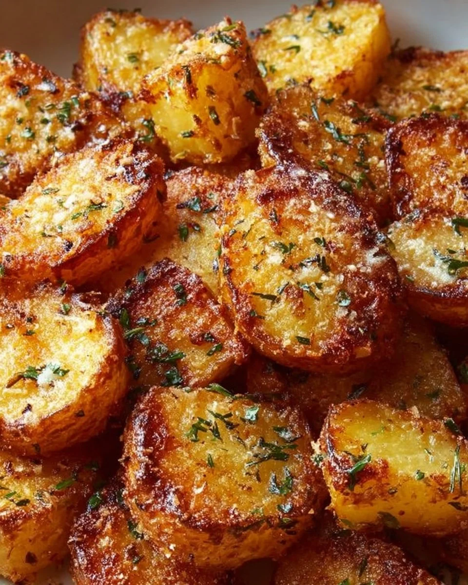 Crispy Parmesan Potatoes