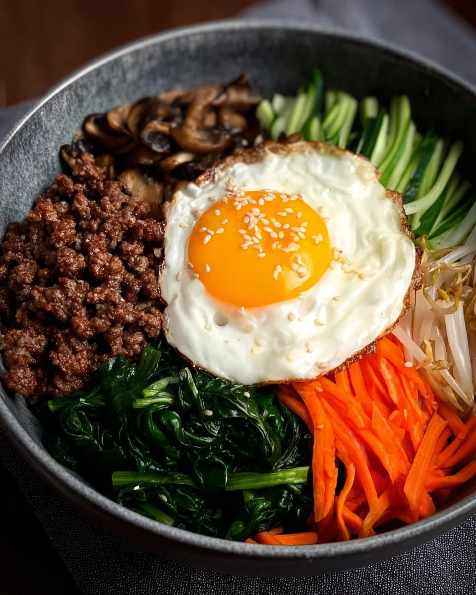 Easy Bibimbap (Korean Mixed Rice Bowl)