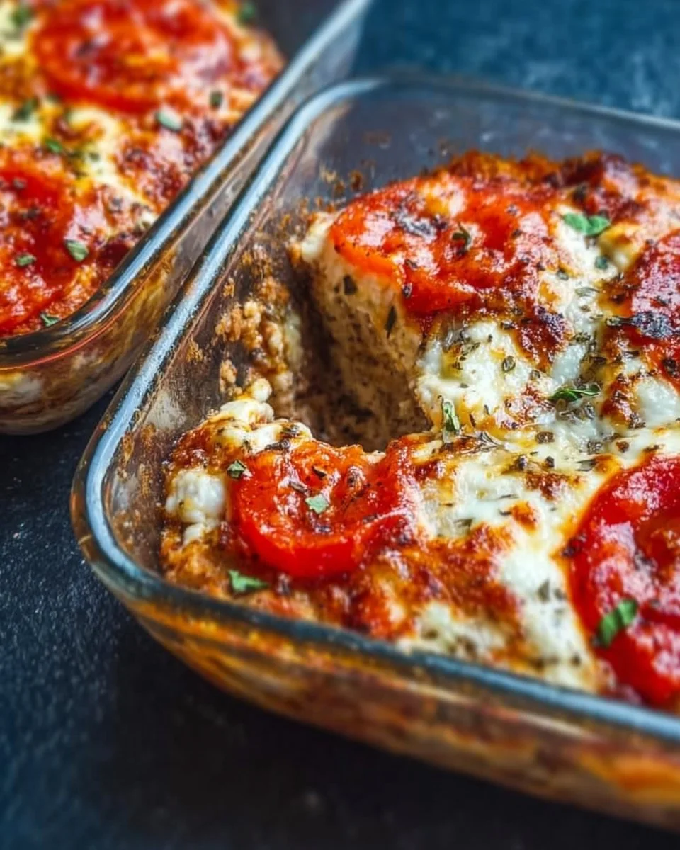 Easy High Protein Cottage Cheese Pizza Bowl Recipe