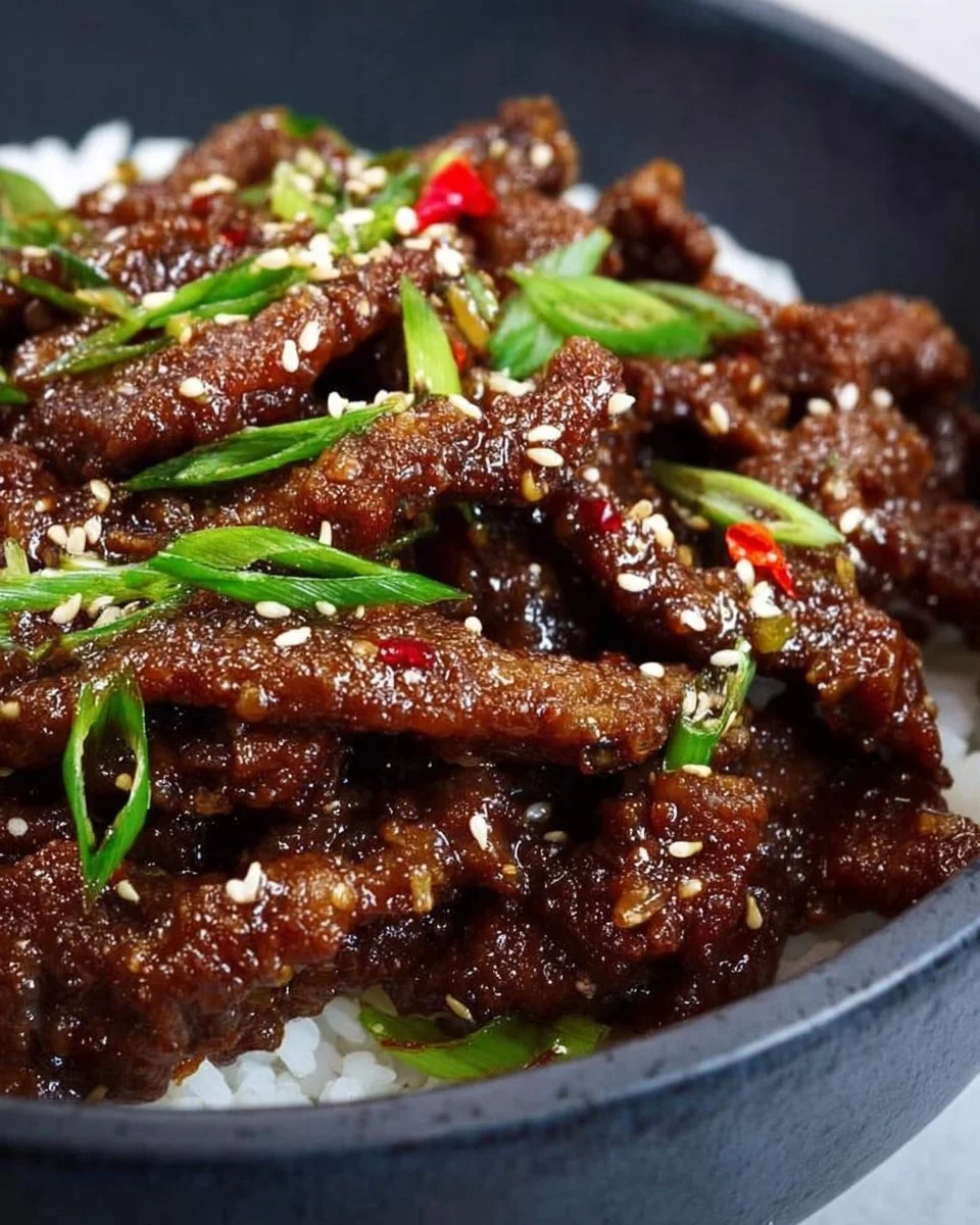 Easy Mongolian Beef