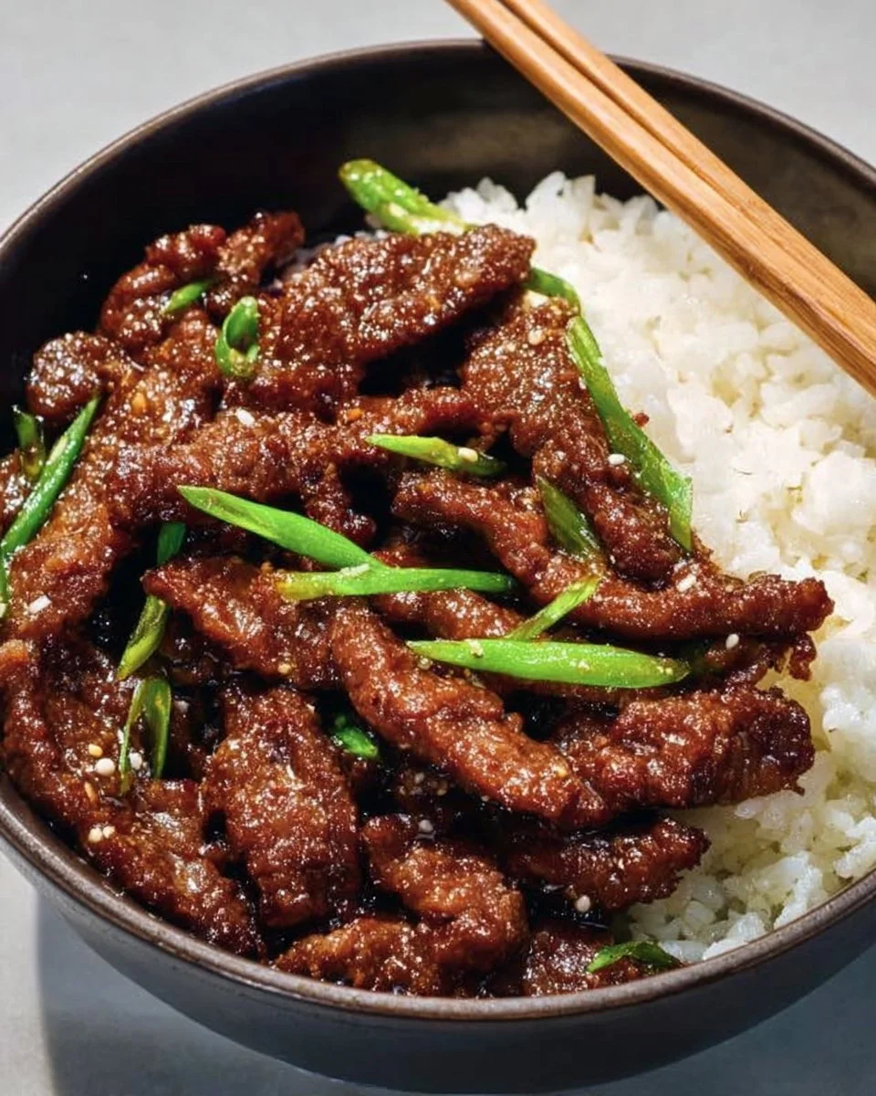 Easy Mongolian Beef