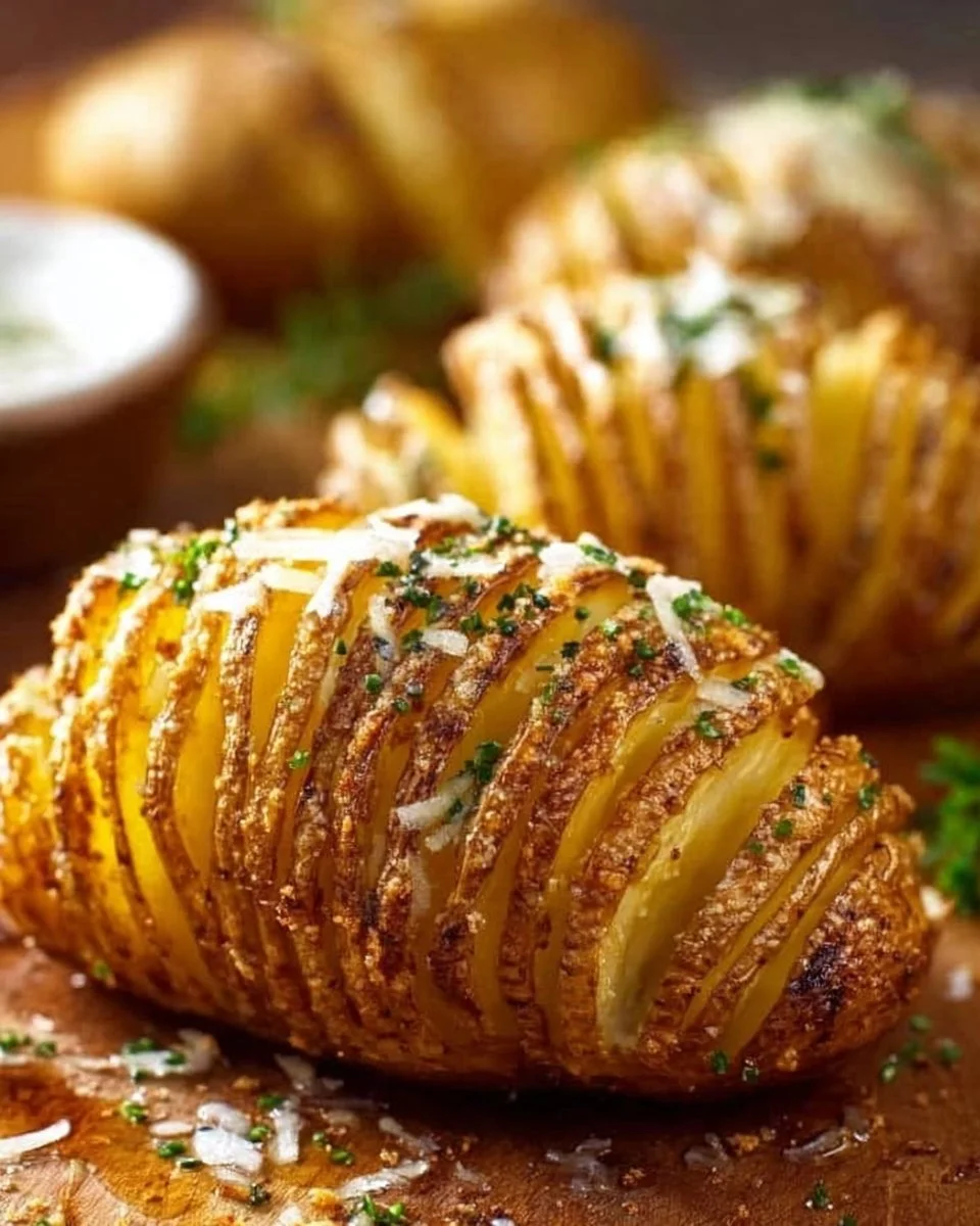 Hasselback Potatoes