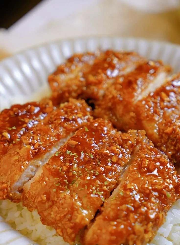 Honey Garlic Crispy Chicken