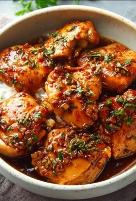 Instant Pot honey garlic chicken dish served on a plate