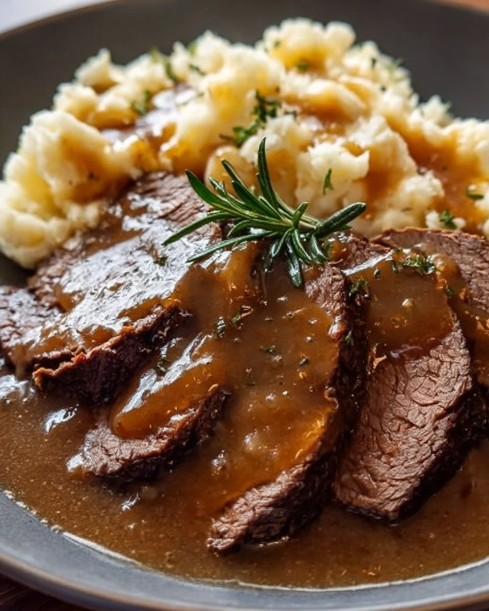 Instant Pot Round Steak and Gravy Recipe