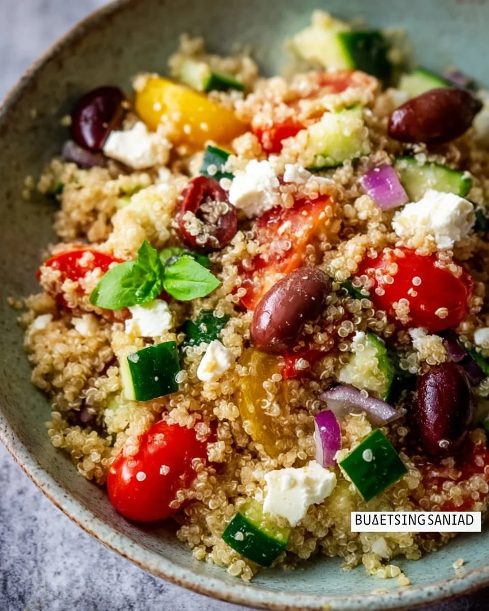 Mediterranean Quinoa Salad