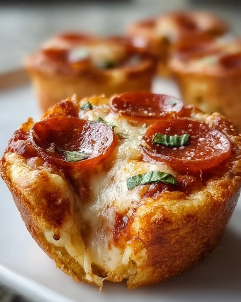 Mini Deep Dish Crescent Roll Pizzas: Quick, Fun & Customizable