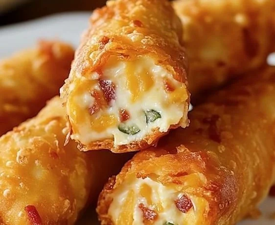 Mini Jalapeño Popper Egg Rolls