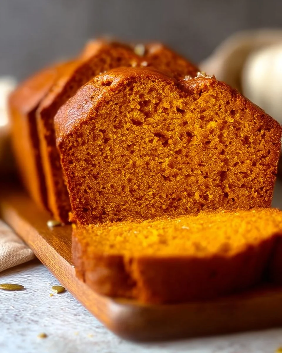 Moist Bread Machine Pumpkin Bread