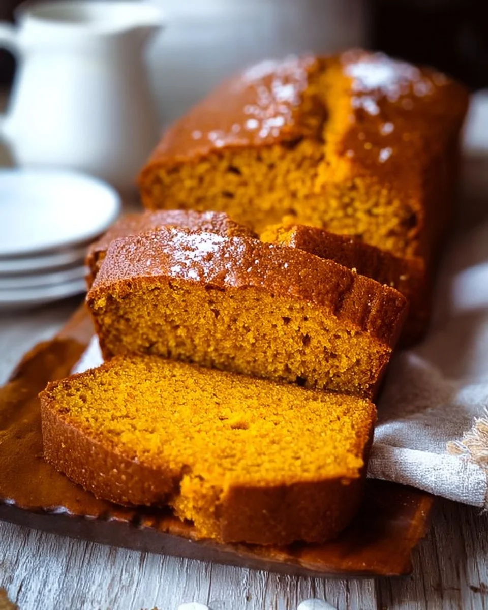Moist Bread Machine Pumpkin Bread