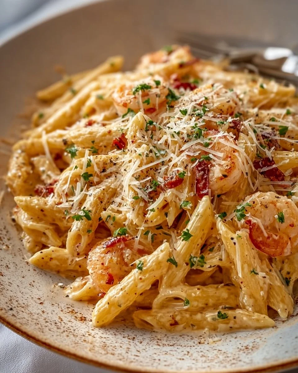 One Pot Creamy Garlic Pasta