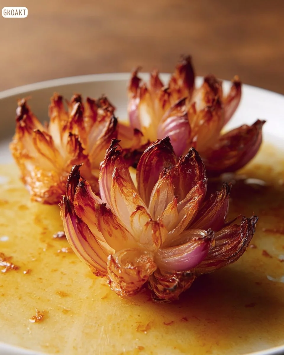 Oven-Baked Onion Flowers: the Recipe for a Showy Side Dish from the Easy Gourmet Column