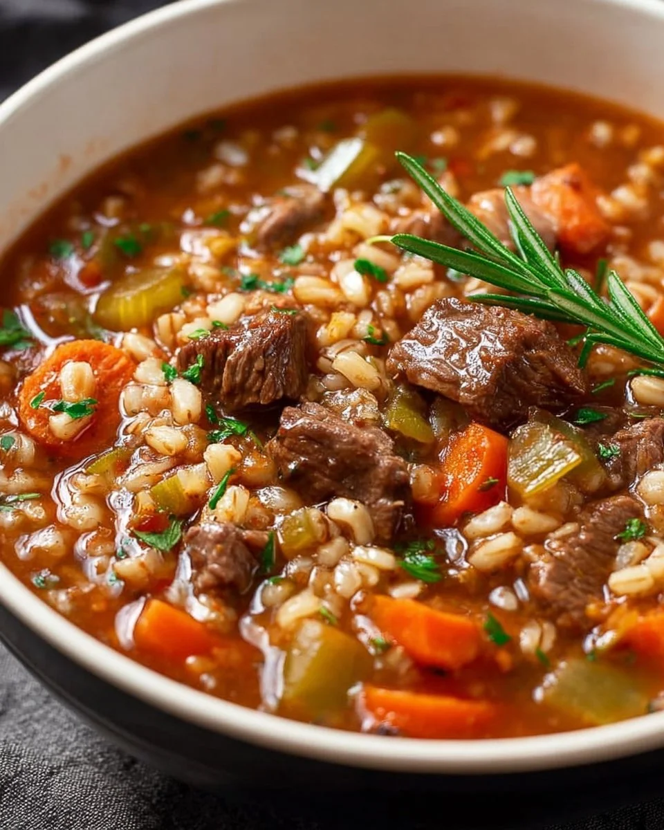 Pioneer Woman Beef Barley Soup Recipe