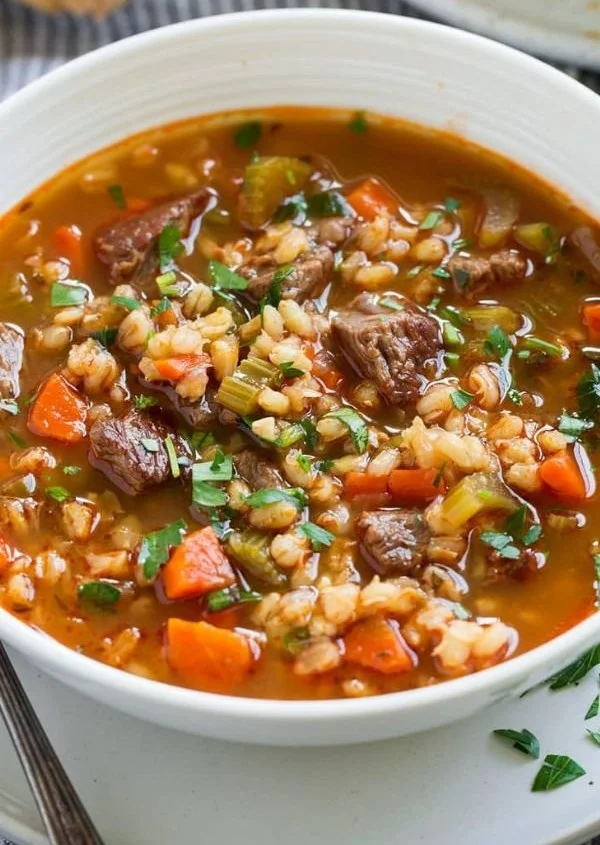 Pioneer Woman Beef Barley Soup Recipe
