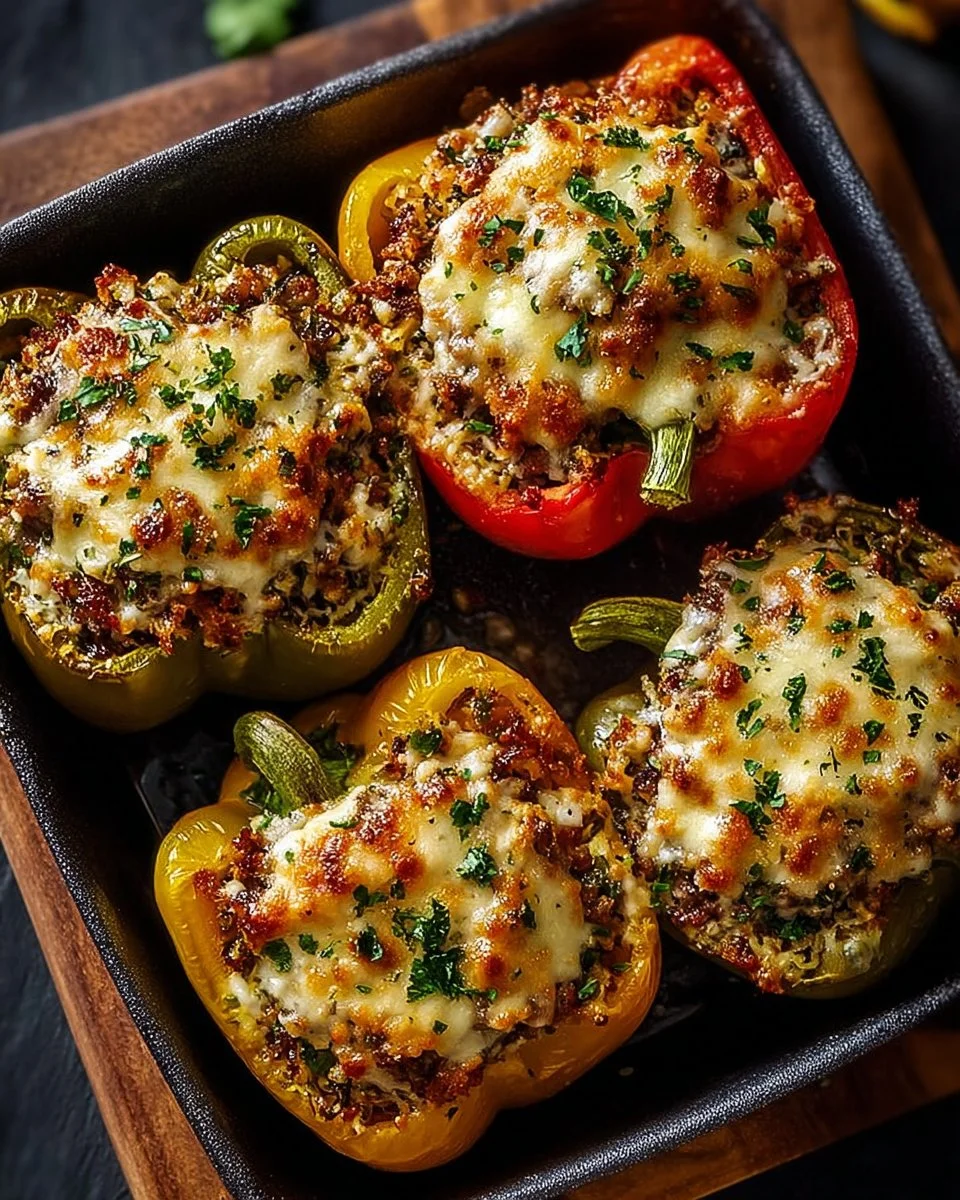 Vegetarian Stuffed Bell Peppers