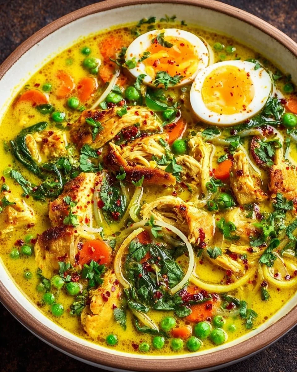 Anti-Inflammatory Turmeric Chicken Soup