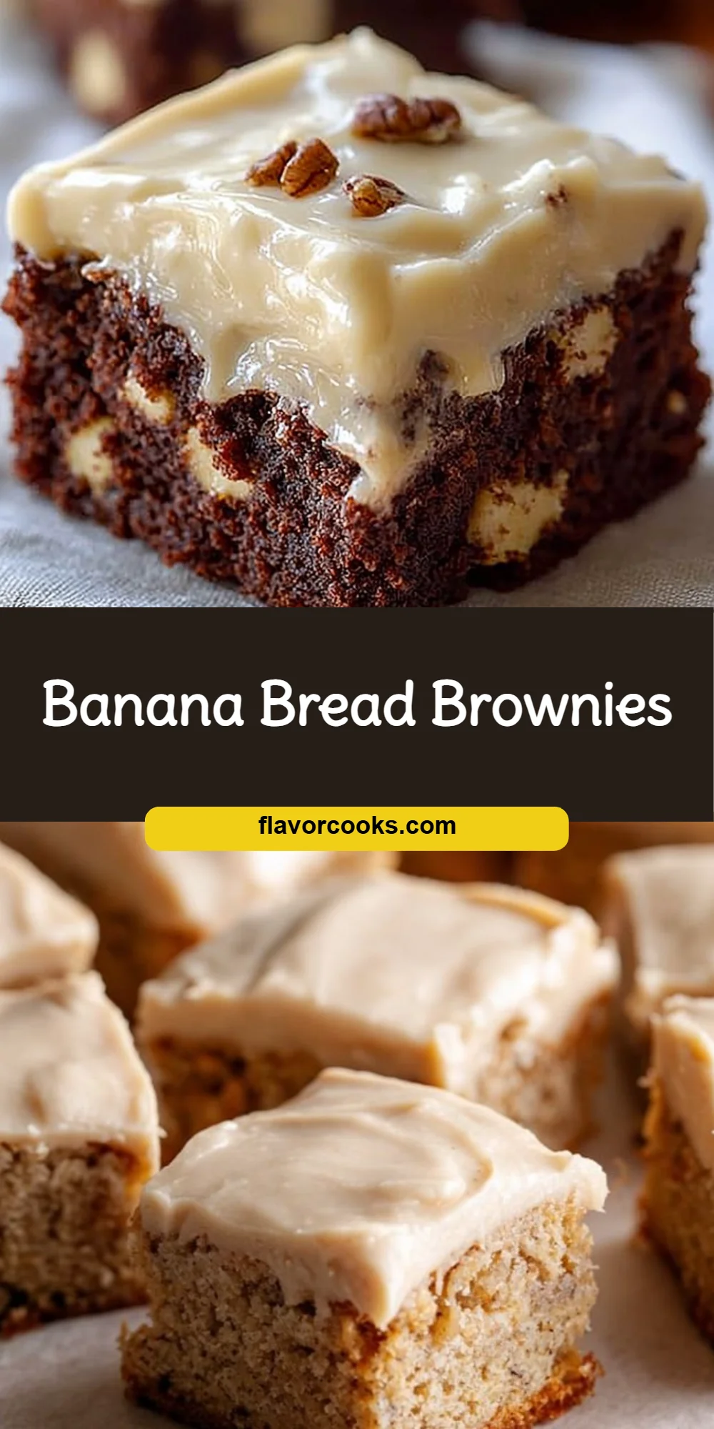 Banana Bread Brownies