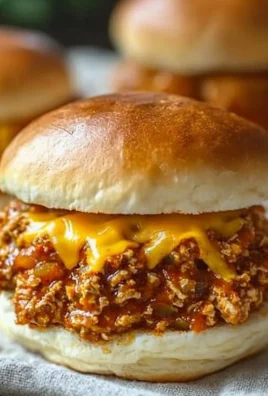 Delicious Cajun Chicken Sloppy Joes served on a plate with toppings.
