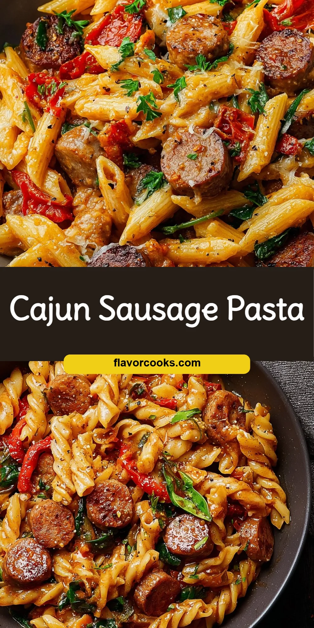 Cajun Sausage Pasta