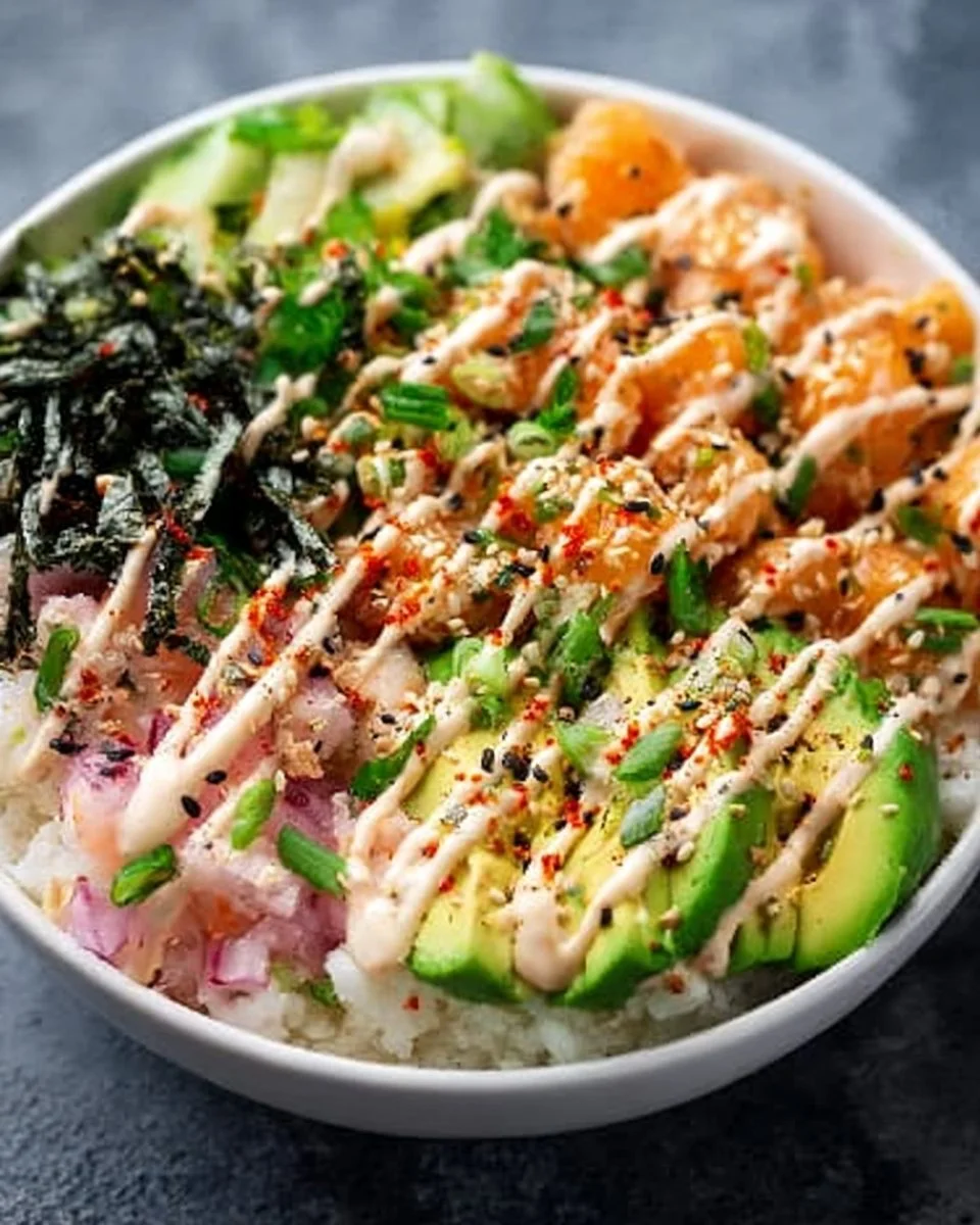 California Roll Sushi Bowls