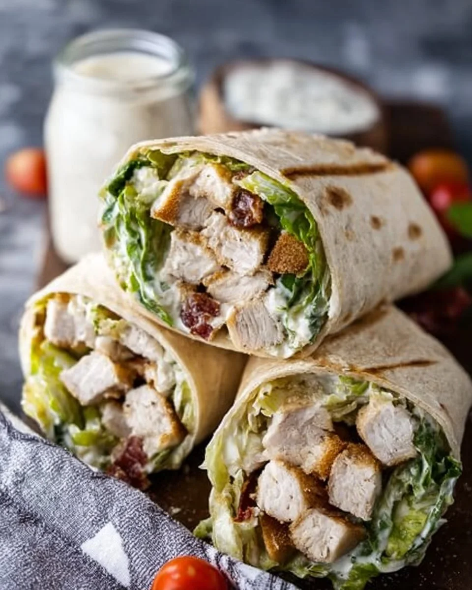 Chicken Caesar Wrap