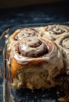 Freshly baked cinnamon rolls with decadent brown butter frosting