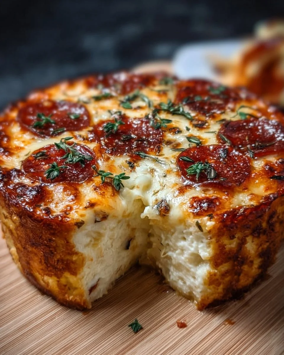 Cottage Cheese Pizza Bowl